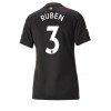 Damen Fußballbekleidung Manchester City Ruben Dias #3 Auswärtstrikot 2022-23 Kurzarm